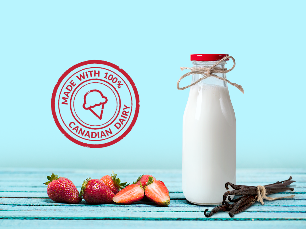 100% Canadian Dairy!
